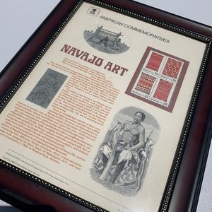 USPS American Commem Navajo Art Panel Mint Stamps